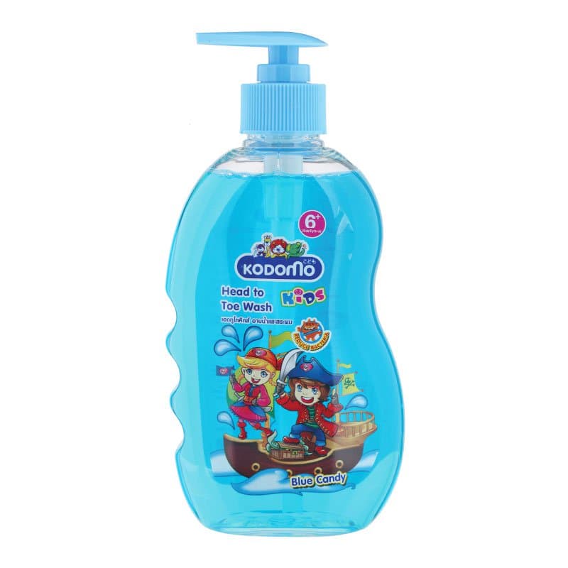 Dầu tắm gội Kodomo Blue Candy 400ml(6 tuổi+)