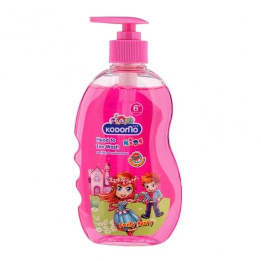Dầu tắm gội Kodomo Fruit Berry 400ml( 6tuổi+)