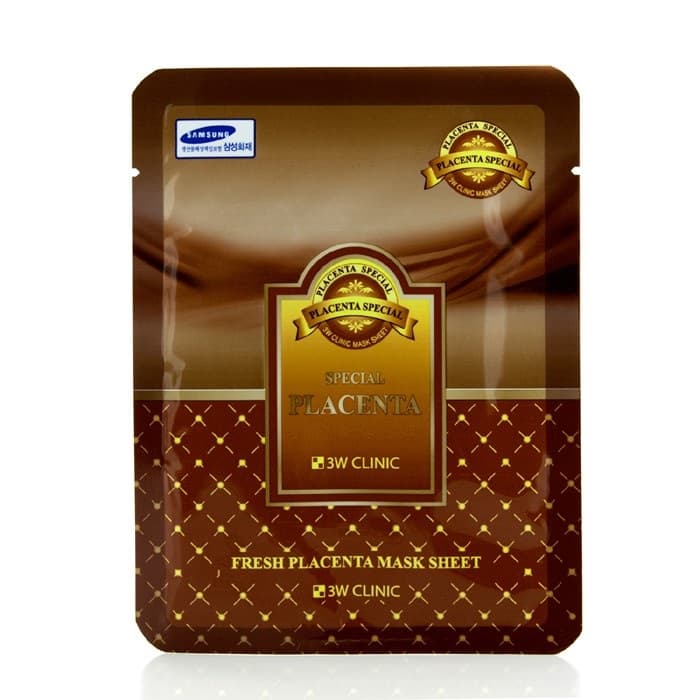 Mặt Nạ 3W CLINIC Chiết Xuất Nhau Thai Cừu 23ml