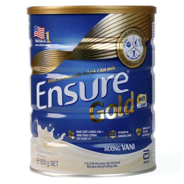 Ensure Gold HMB Hương Vani - 850g