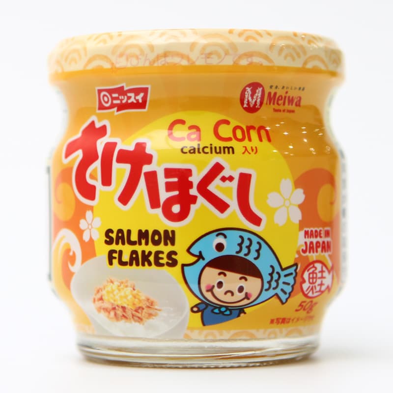 Ruốc Cá Hồi Meiwa Nhật Bản 50g - Vị Bắp