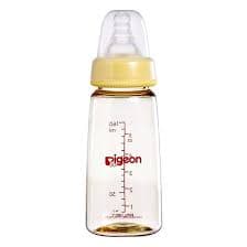 Bình Sữa Pigeon Nhưa PPSU Cổ Hẹp 160ML Vàng