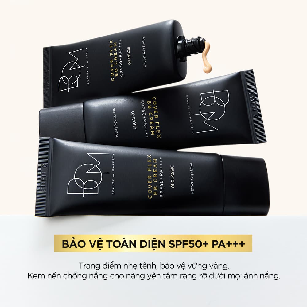 Kem Nền B.O.M Mỏng Nhẹ Che Phủ Cao 40g