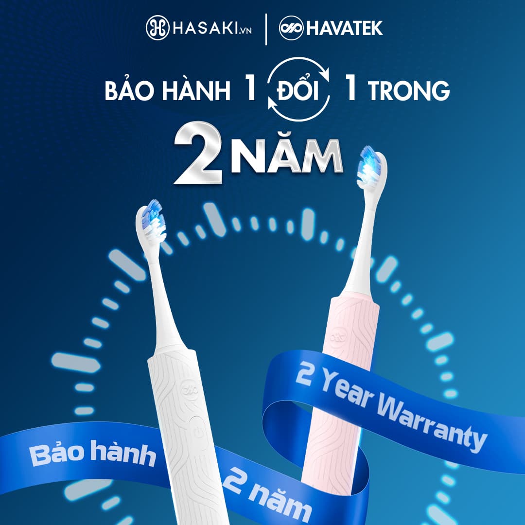 Bàn Chải Điện Havatek Giảm Chấn Nướu