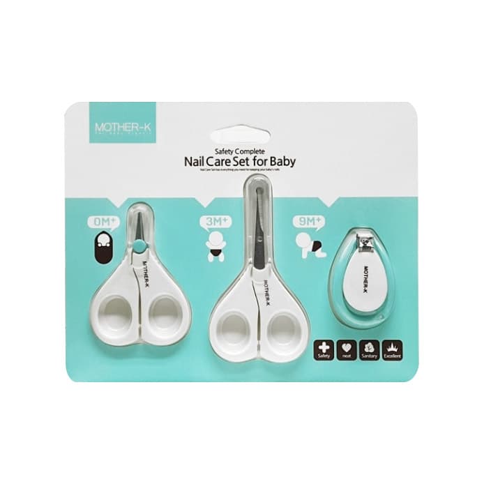 Bộ Cắt Móng Tay Sơ Sinh Mother-k 
Baby Nail Clipper 3set