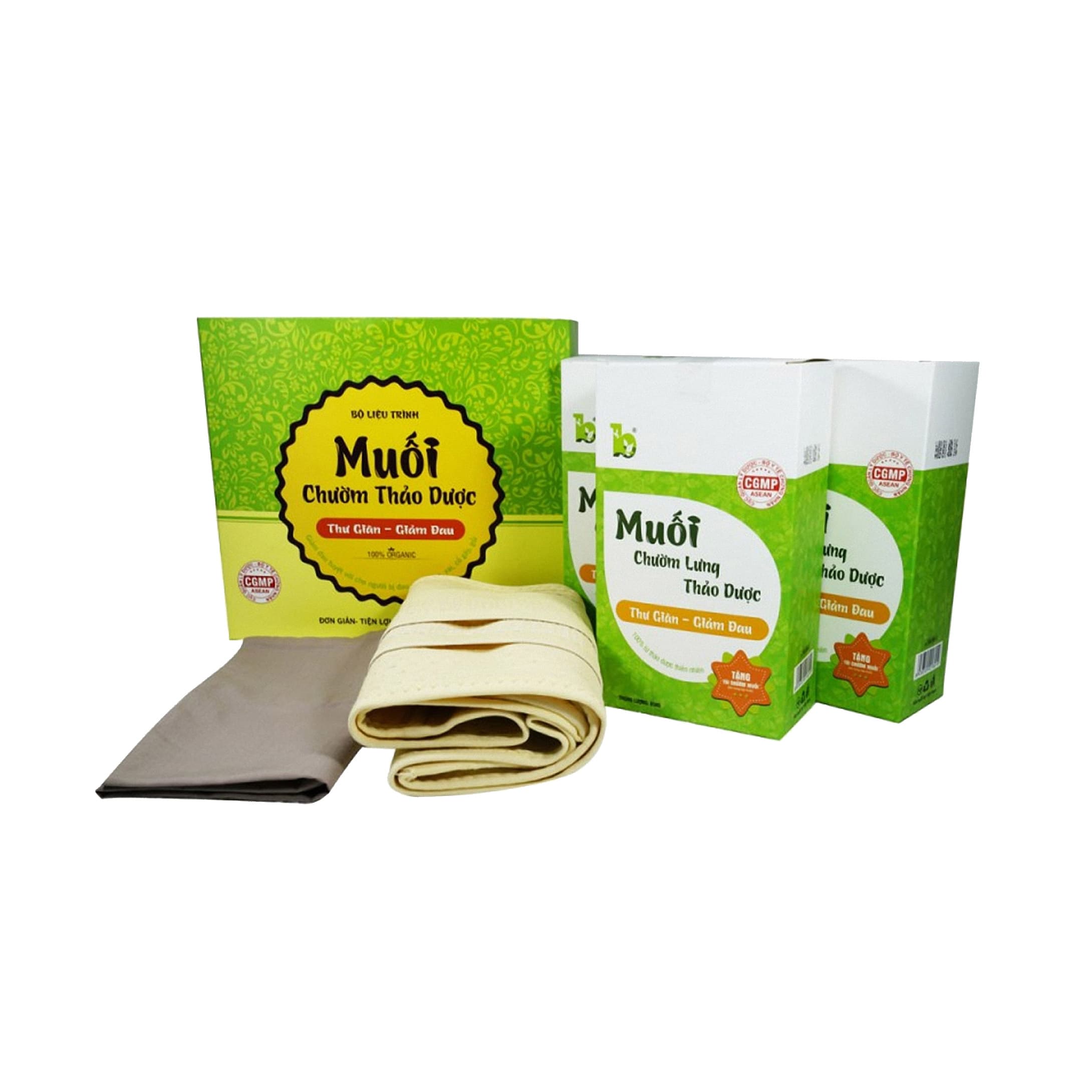 Bộ Muối Chườm Thảo Dược Bảo Nhiên
