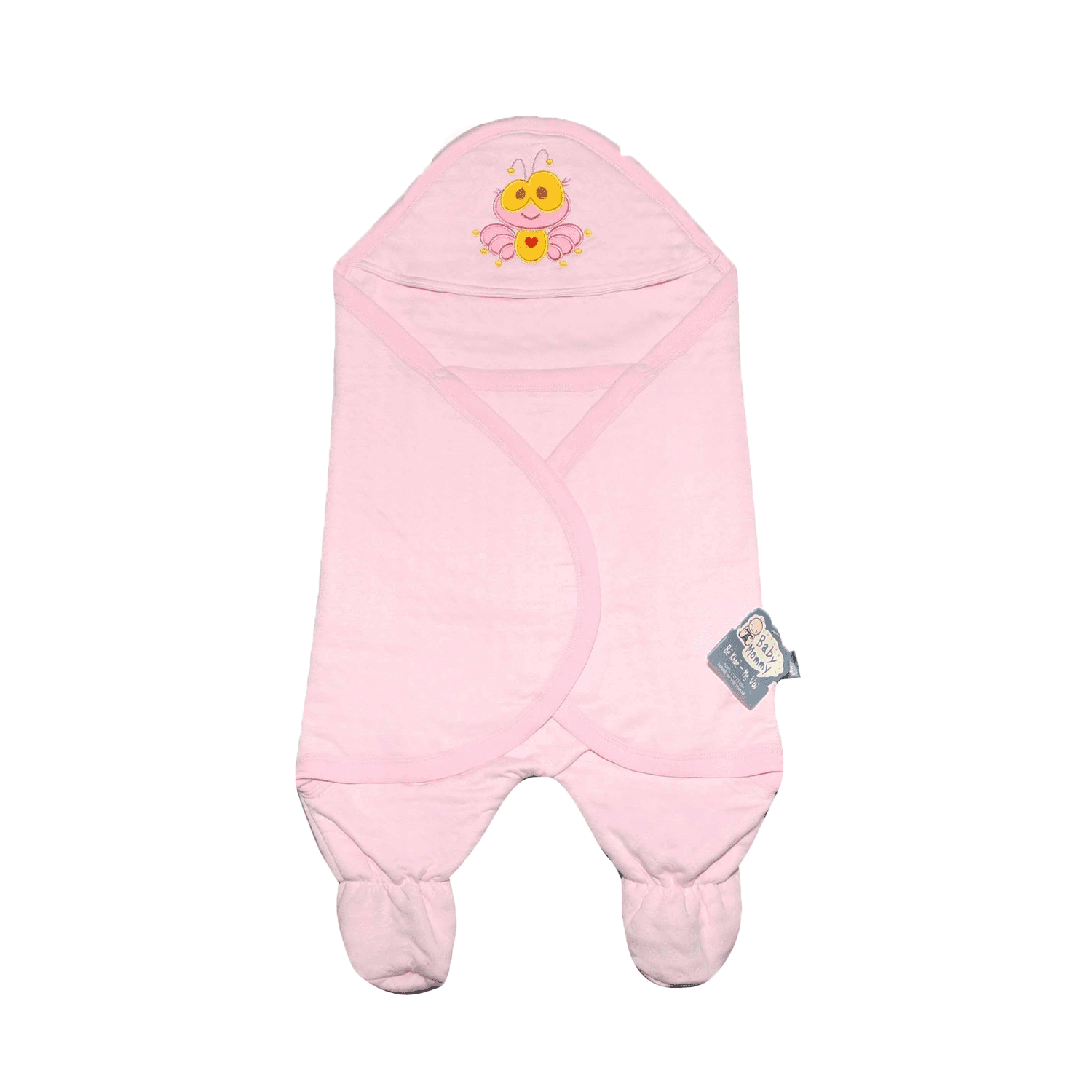 Bộ Nhái Ngủ Baby Mommy Hồng Size 8 (bonn001)