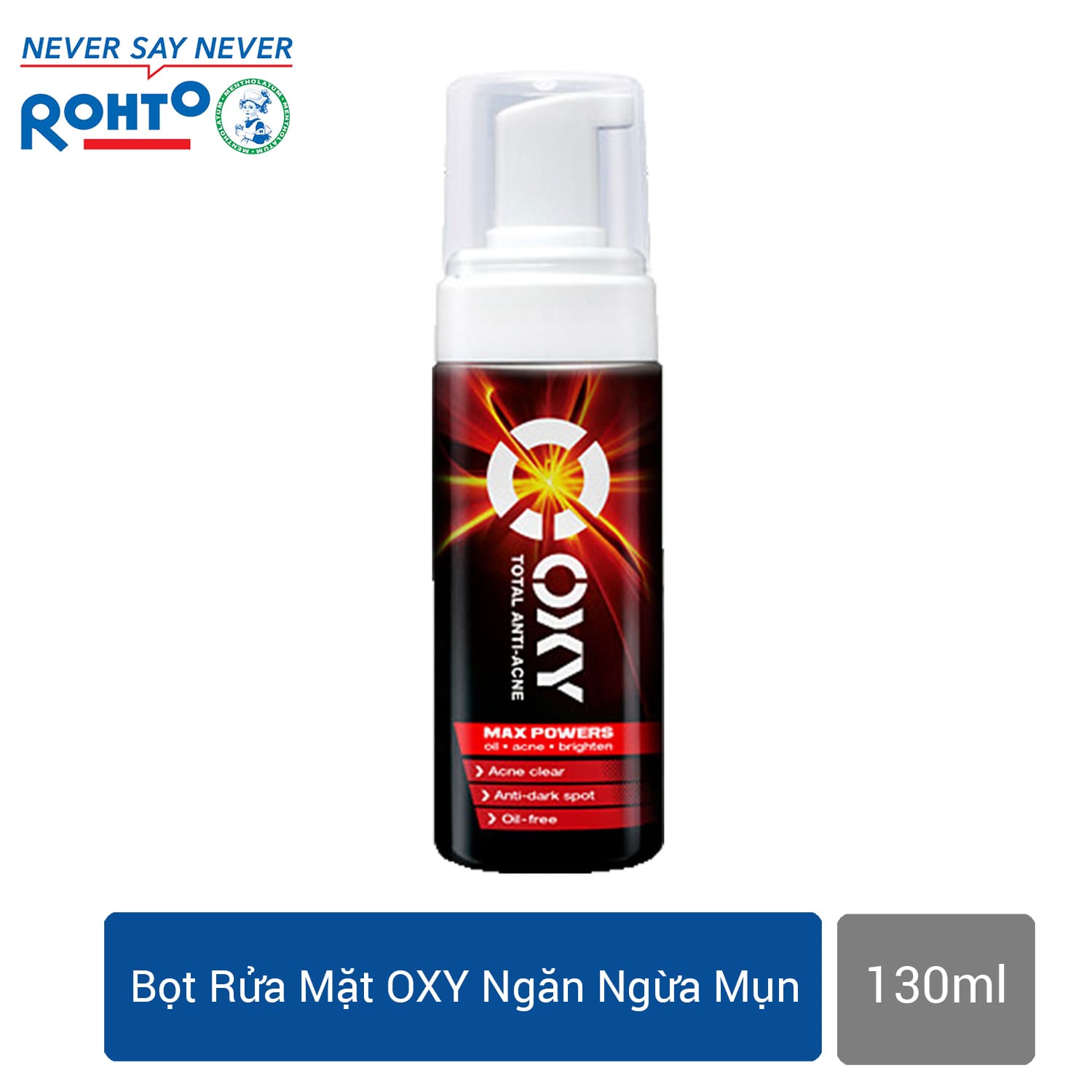 Bọt Rửa Mặt OXY Ngăn Ngừa Mụn 130ml