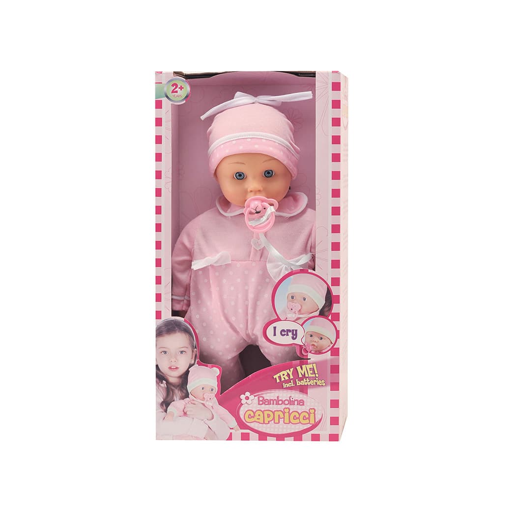 Búp Bê Bambolina Capricici Khóc Nhè