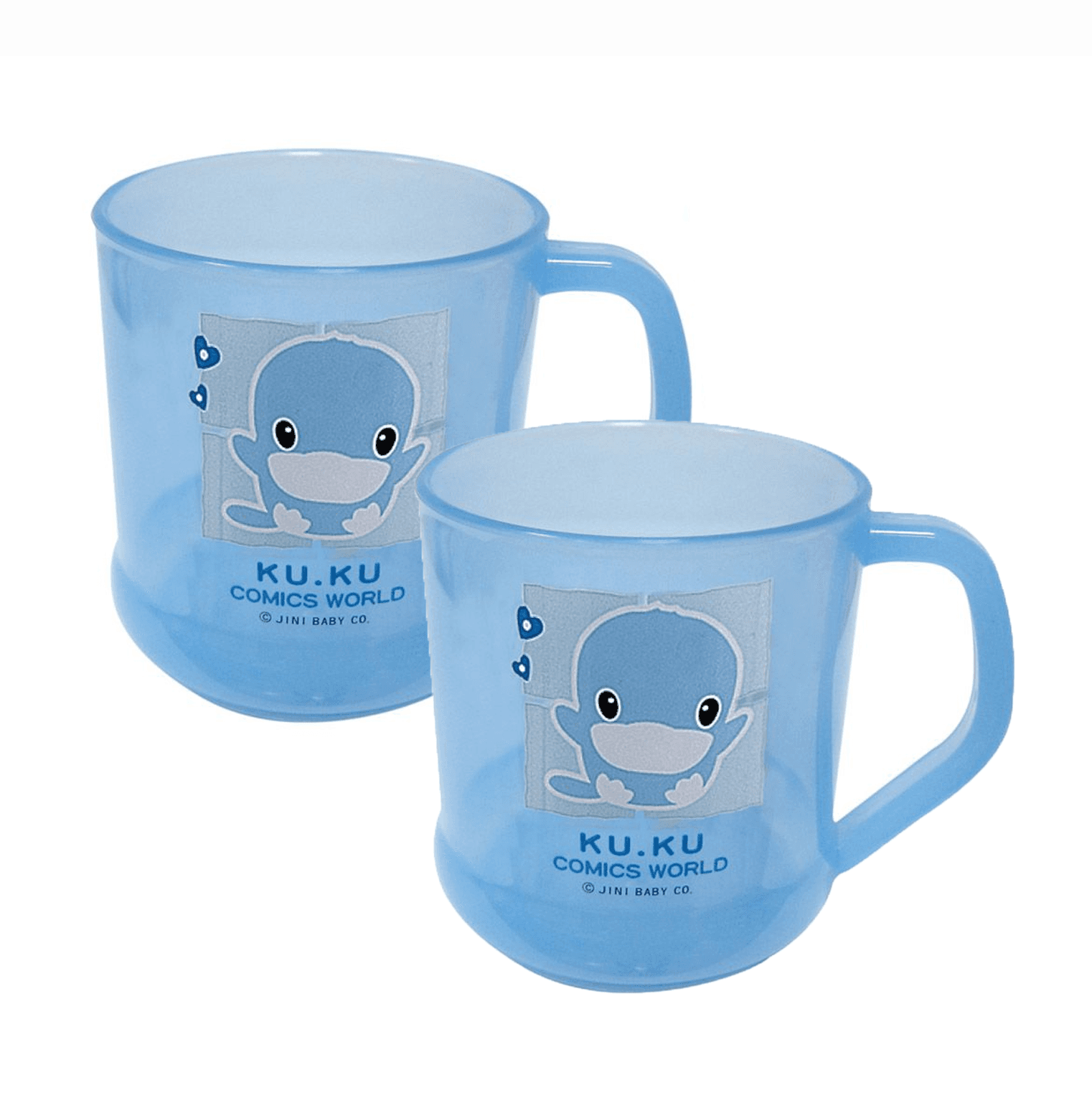 Combo 2 Ca Uống Nước Cho Bé Kuku Duckbill
