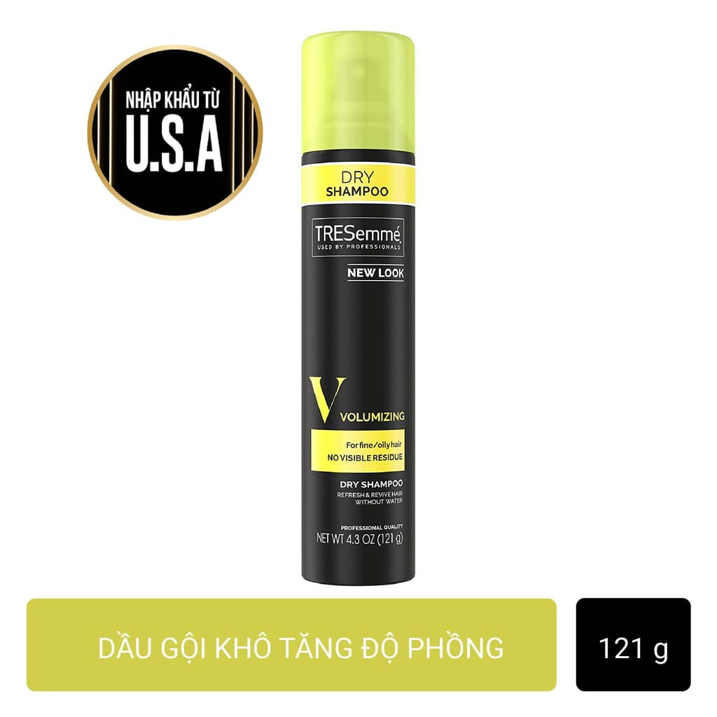 Dầu Gội Khô TRESemmé Giúp Tăng Độ Phồng 121g