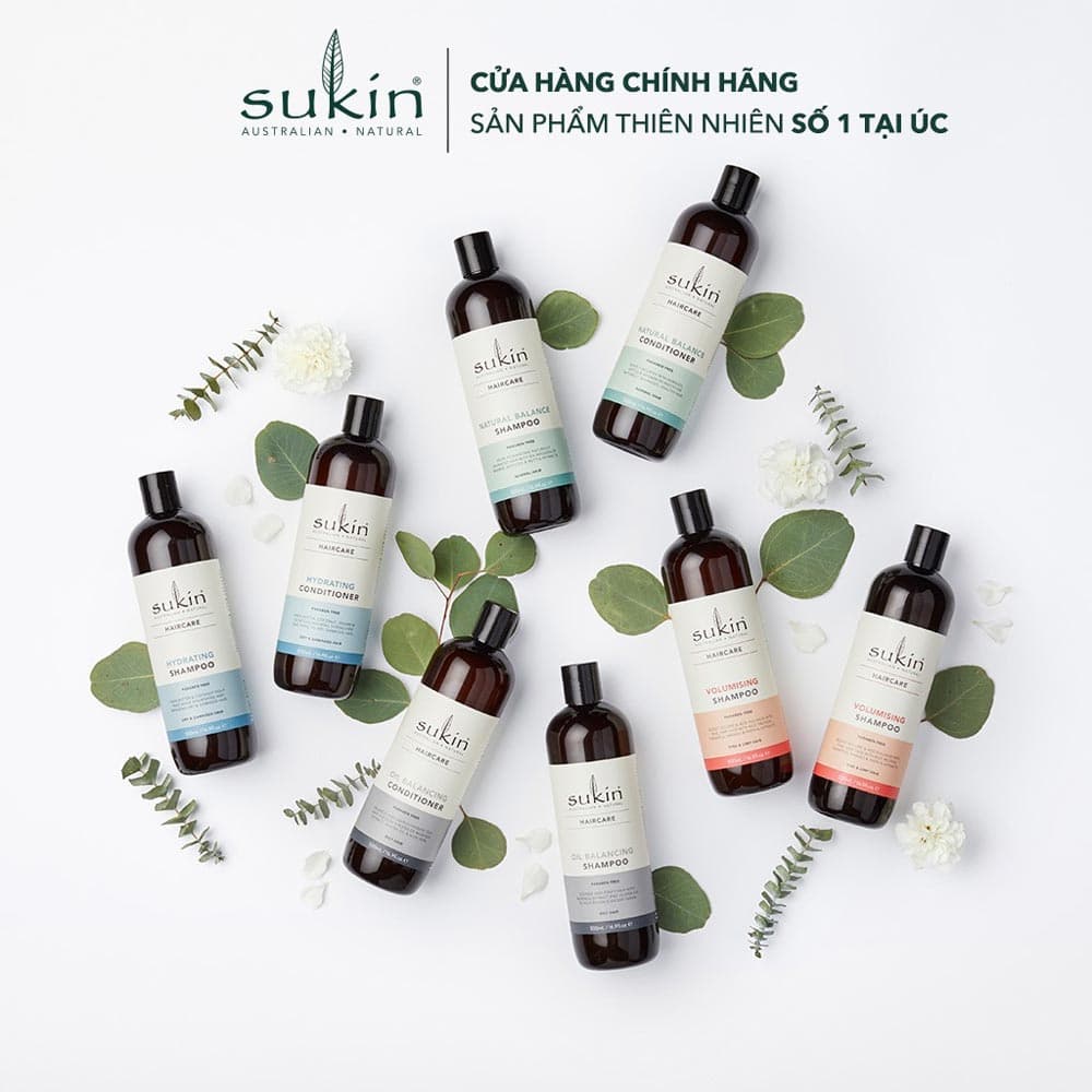 Dầu Gội Sukin Chiết Xuất Thiên Nhiên