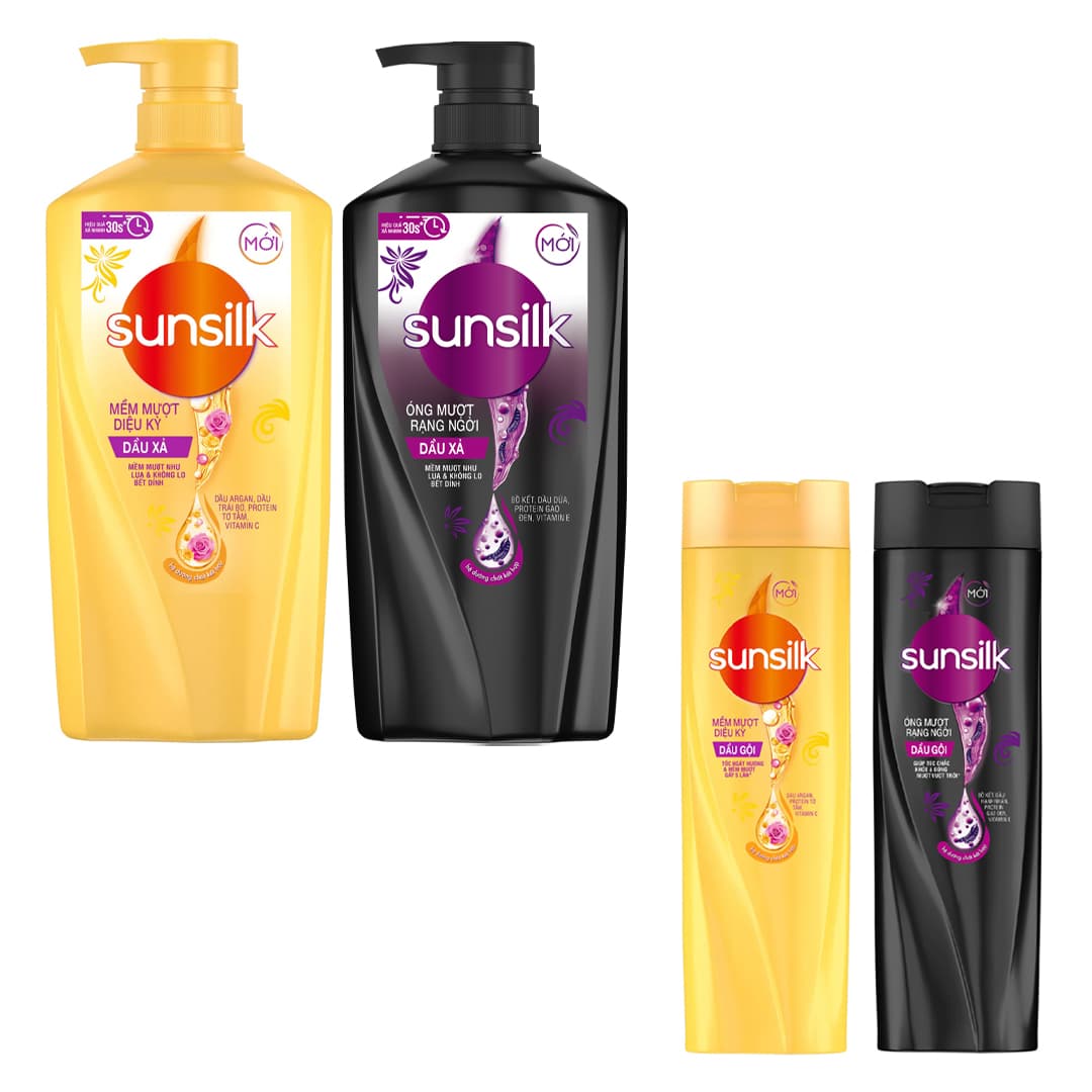 Dầu Gội Sunsilk Mềm Mượt Như Lụa