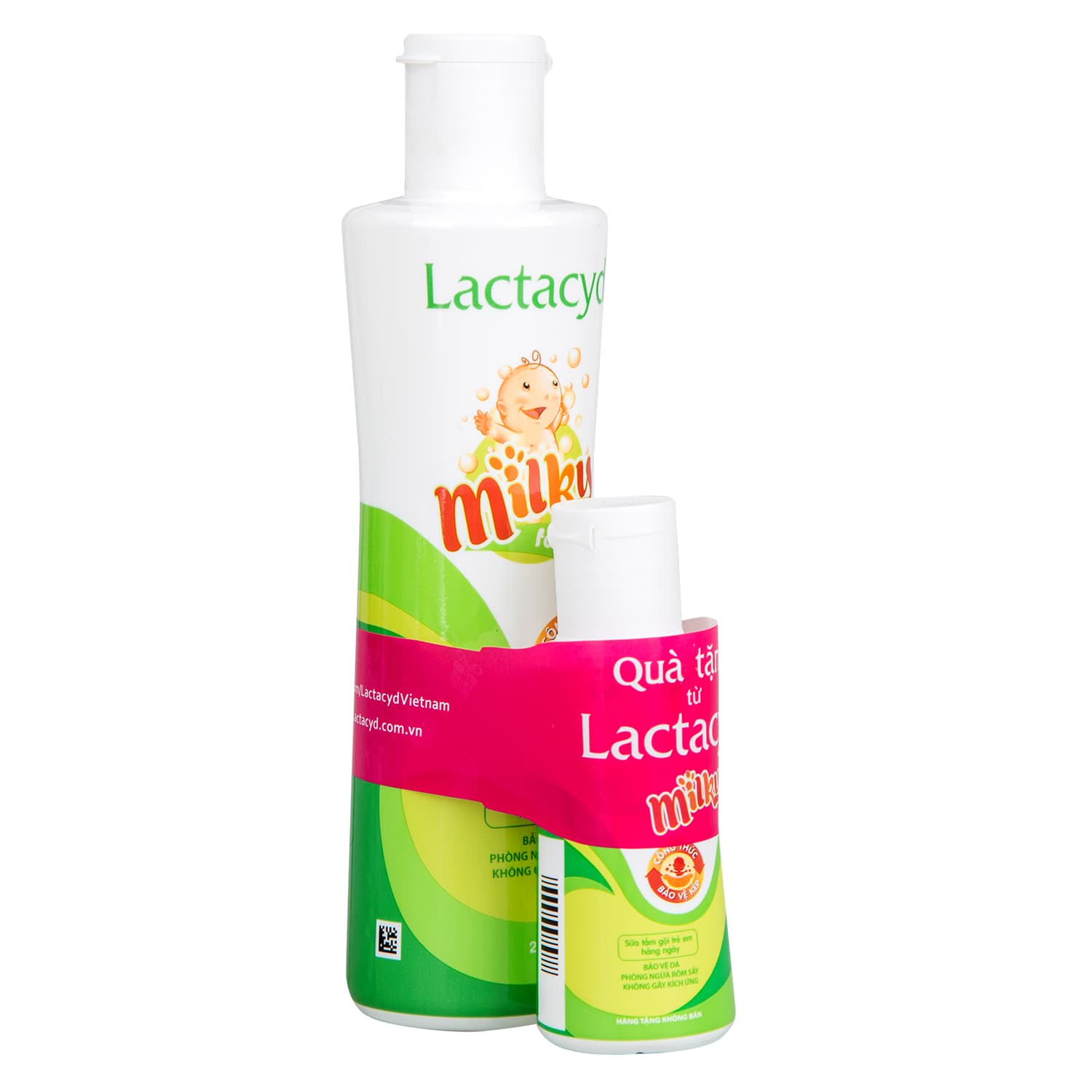 Sữa Tắm Gội Trẻ Em Lactacyd Milky 250ml