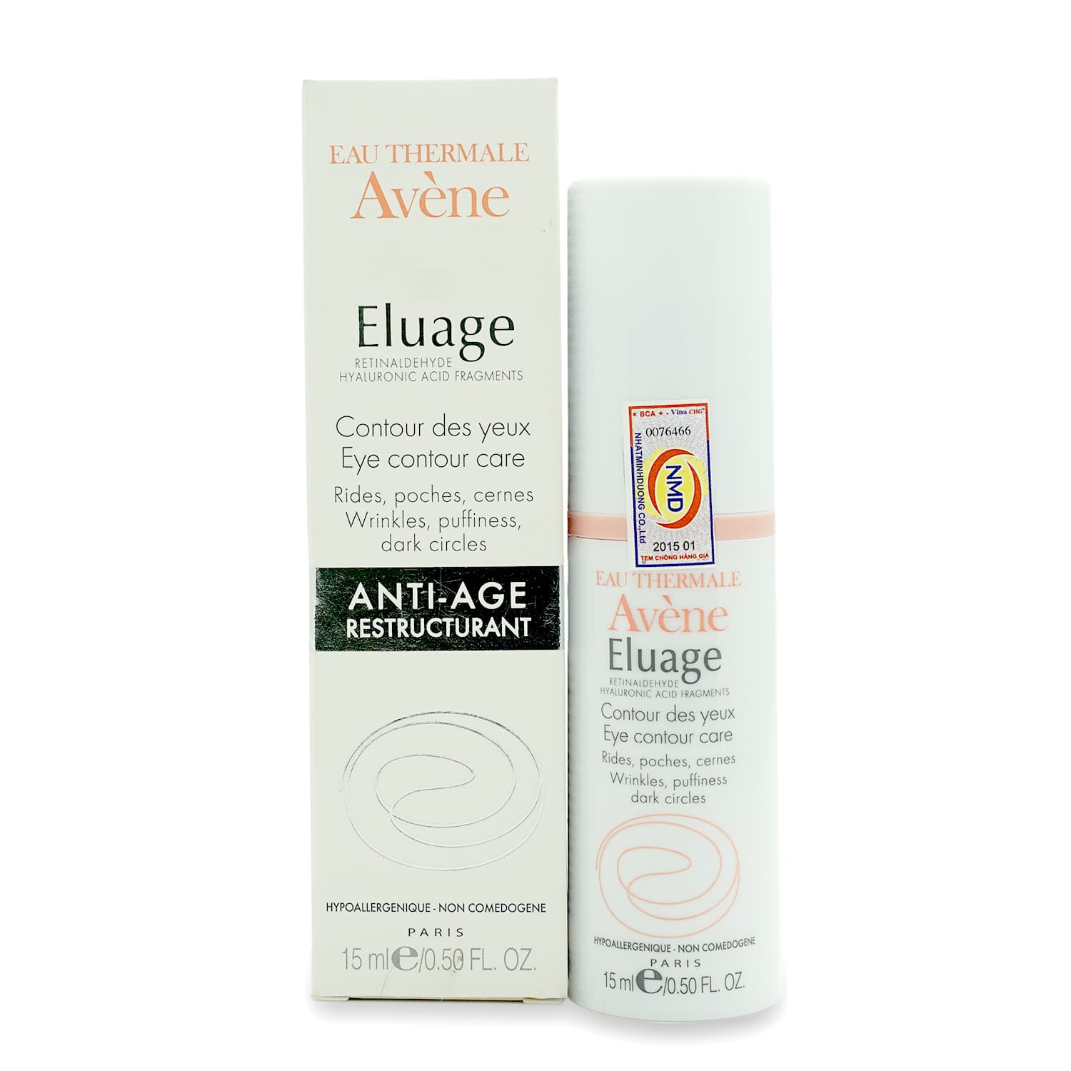 Kem Avène Chống Nhăn Và Giảm Quầng Thâm, Bọng Mắt 15ml