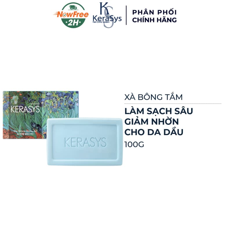 Xà Bông Tắm KeraSys Làm Sạch Sâu, Giảm Nhờn Cho Da Dầu 100g