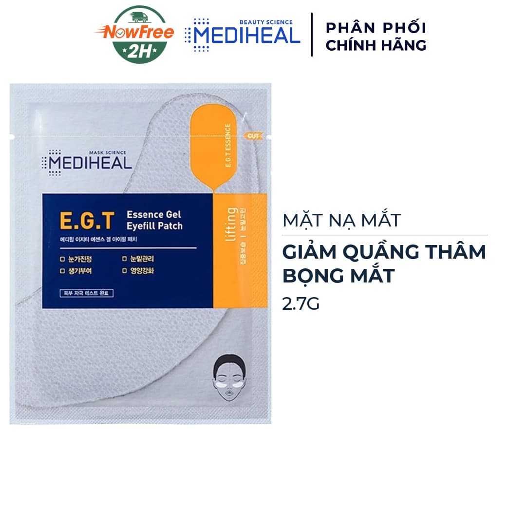 Mặt Nạ Mediheal Làm Giảm Quầng Thâm & Bọng Mắt 2.7g