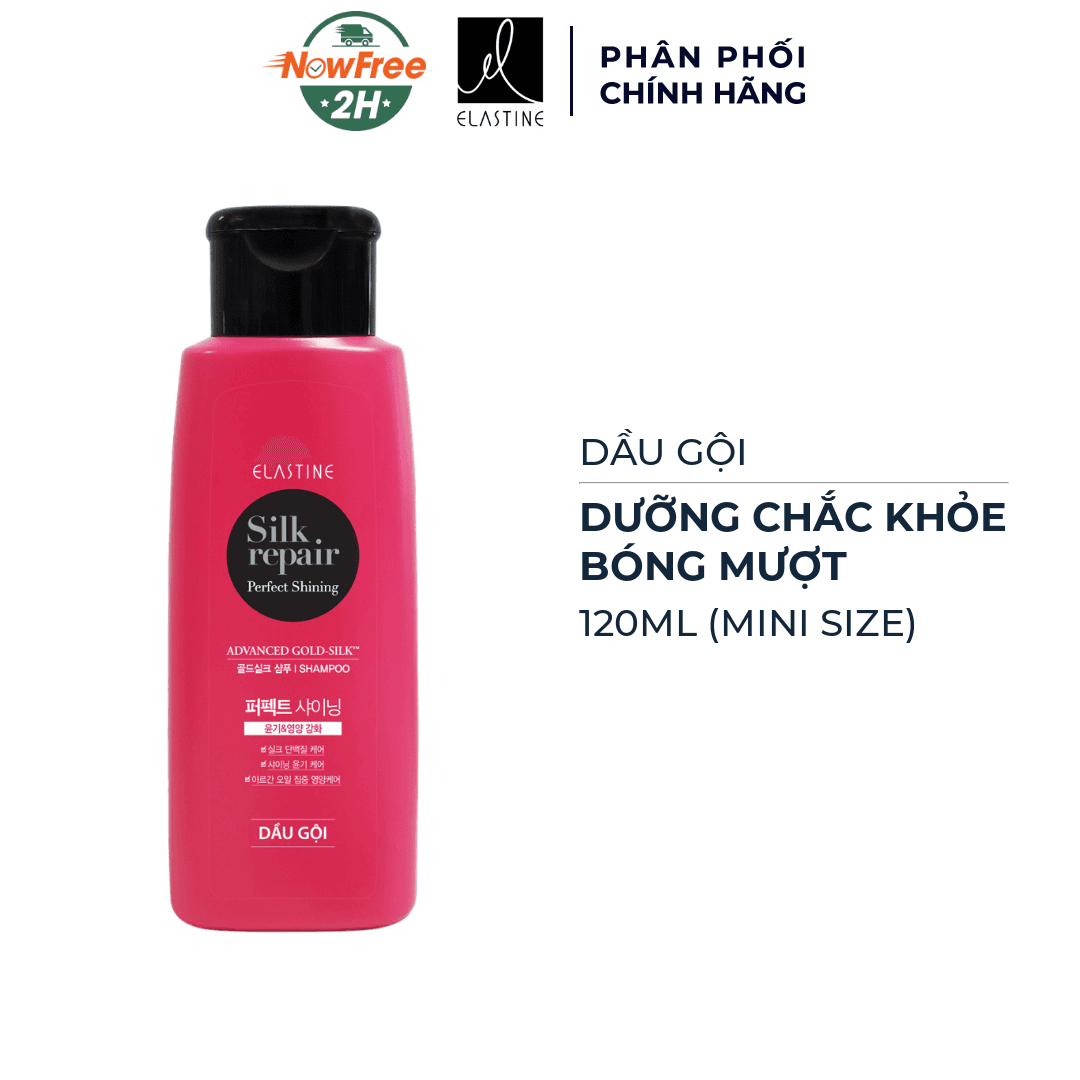 [Mini] Dầu Gội Elastine Chăm Sóc Và Nuôi Dưỡng Tóc 120ml