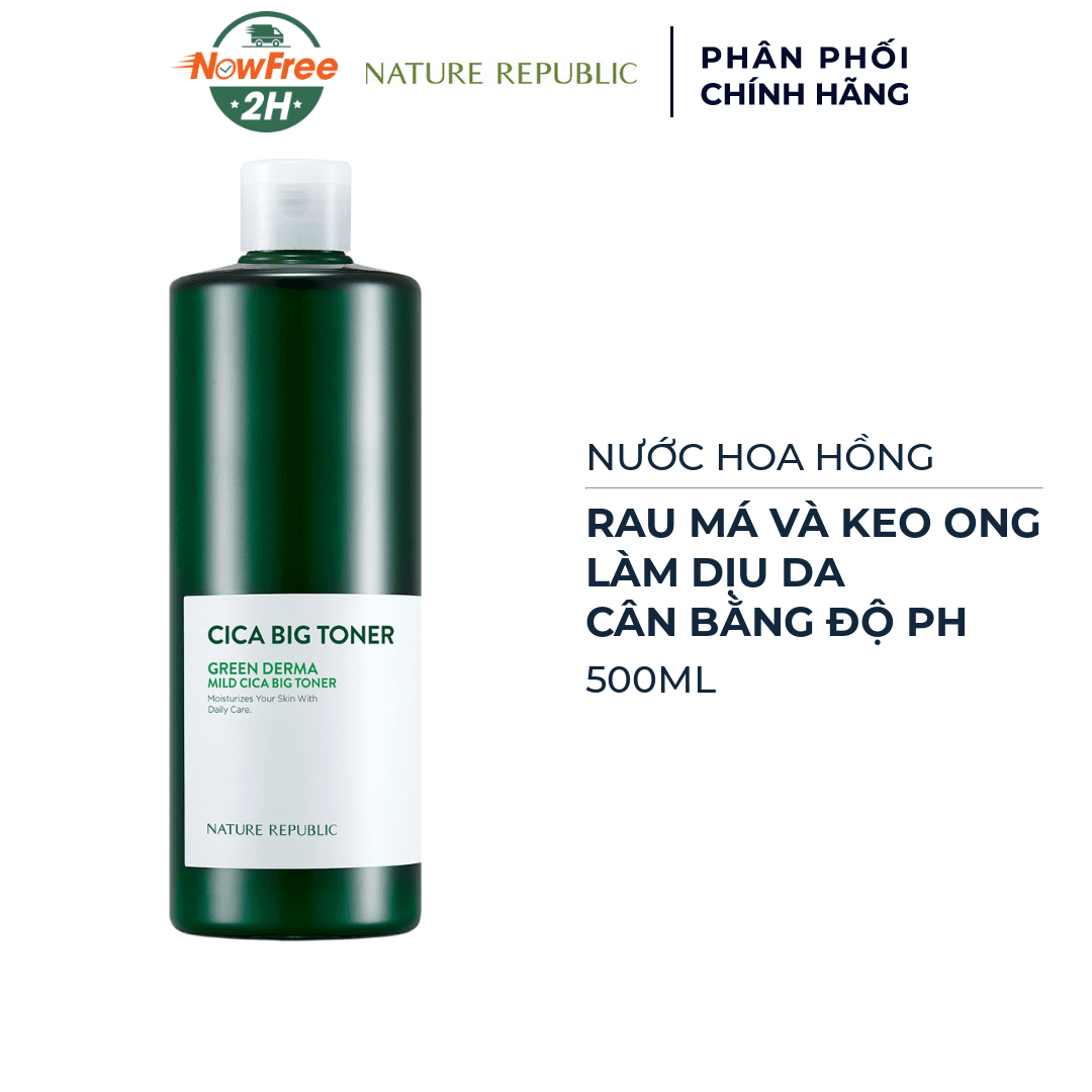 Toner Nature Republic Rau Má Làm Dịu Da 500ml