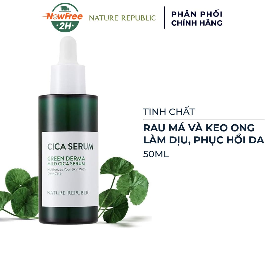 Serum Nature Republic Rau Má Làm Dịu & Phục Hồi Da 50ml