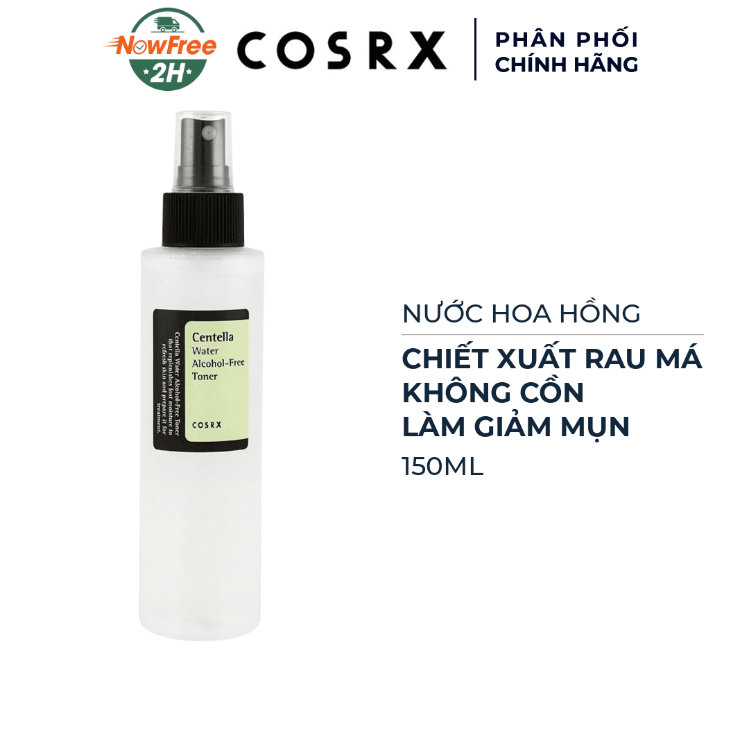 Nước Hoa Hồng Cosrx Rau Má Không Cồn Làm Giảm Mụn 150ml