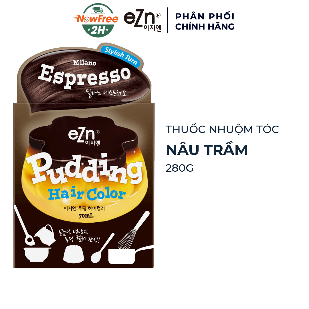 Thuốc Nhuộm Tóc eZn Milano Espresso - Nâu Trầm 280g