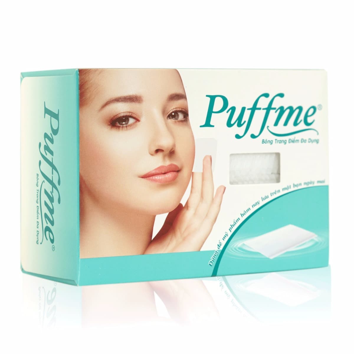 Bông Tẩy Trang Puffme 80 Miếng