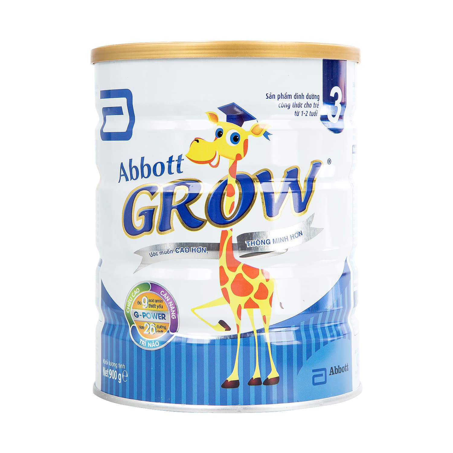 Sữa Bột Abbott Grow 3 900g (Trẻ Từ 1-2 Tuổi)