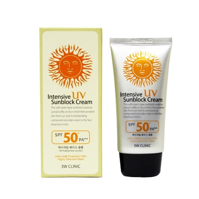 Kem Chống Nắng 3W Clinic Dành Cho Mọi Loại Da SPF50 PA+++ 70ml