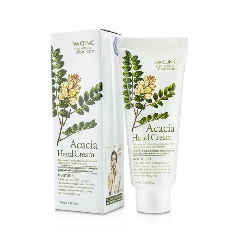 Kem Dưỡng Da Tay 3W Clinic Thảo Mộc 100ml