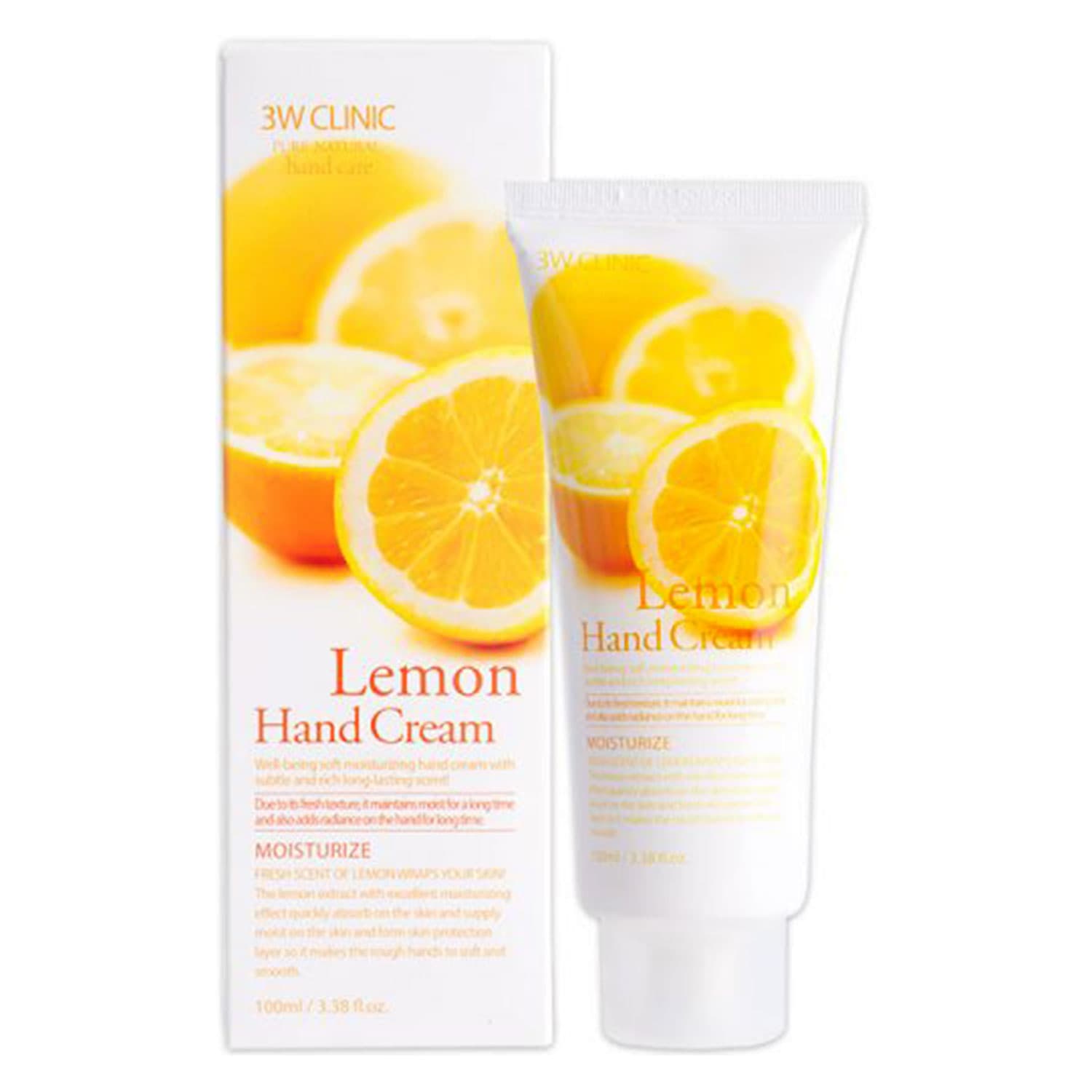 Kem Dưỡng Tay 3W Clinic Chanh 100ml