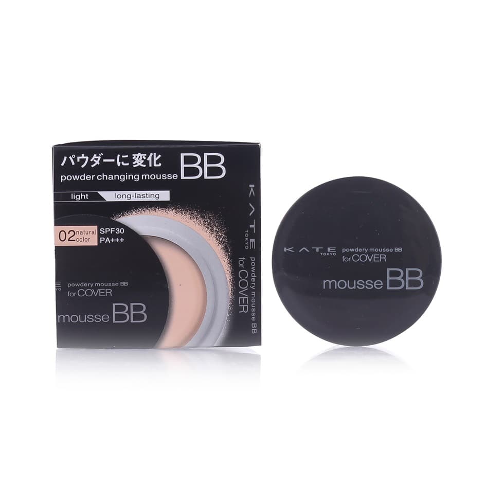 Kem Nền Dạng Mousse KATE 02 Natural Colors 15g