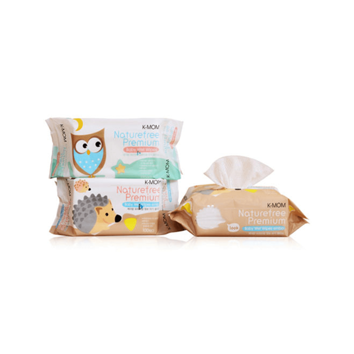 Khăn ướt Cao Cấp K-mom Vân Nổi (100c)