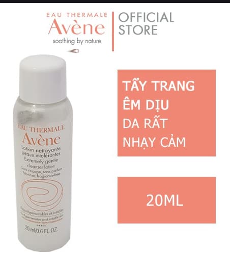 Lotion Tẩy Trang Avène Cực Dịu Nhẹ 20ml