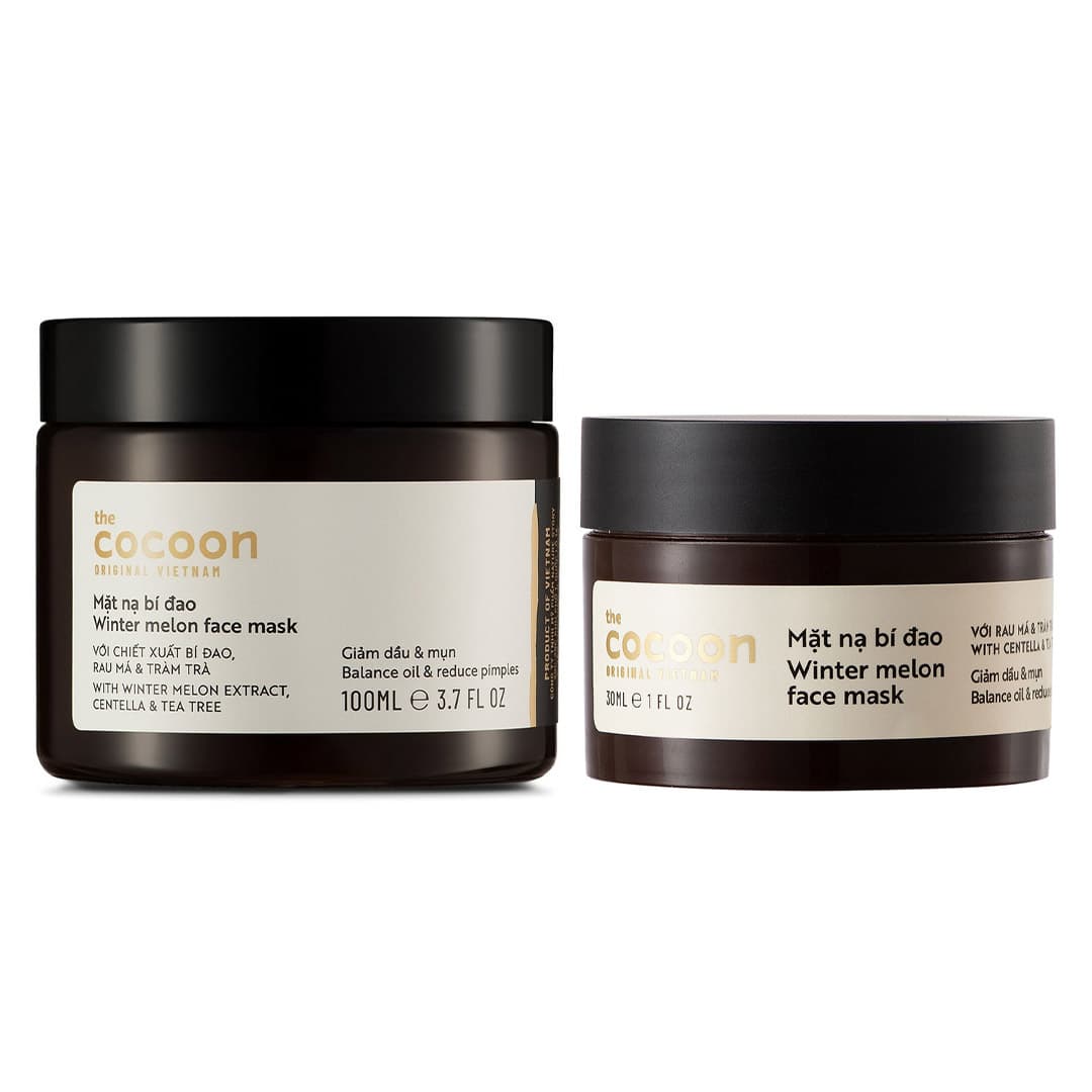 Mặt Nạ Cocoon Hỗ Trợ Giảm Dầu Và Mụn Từ Bí Đao