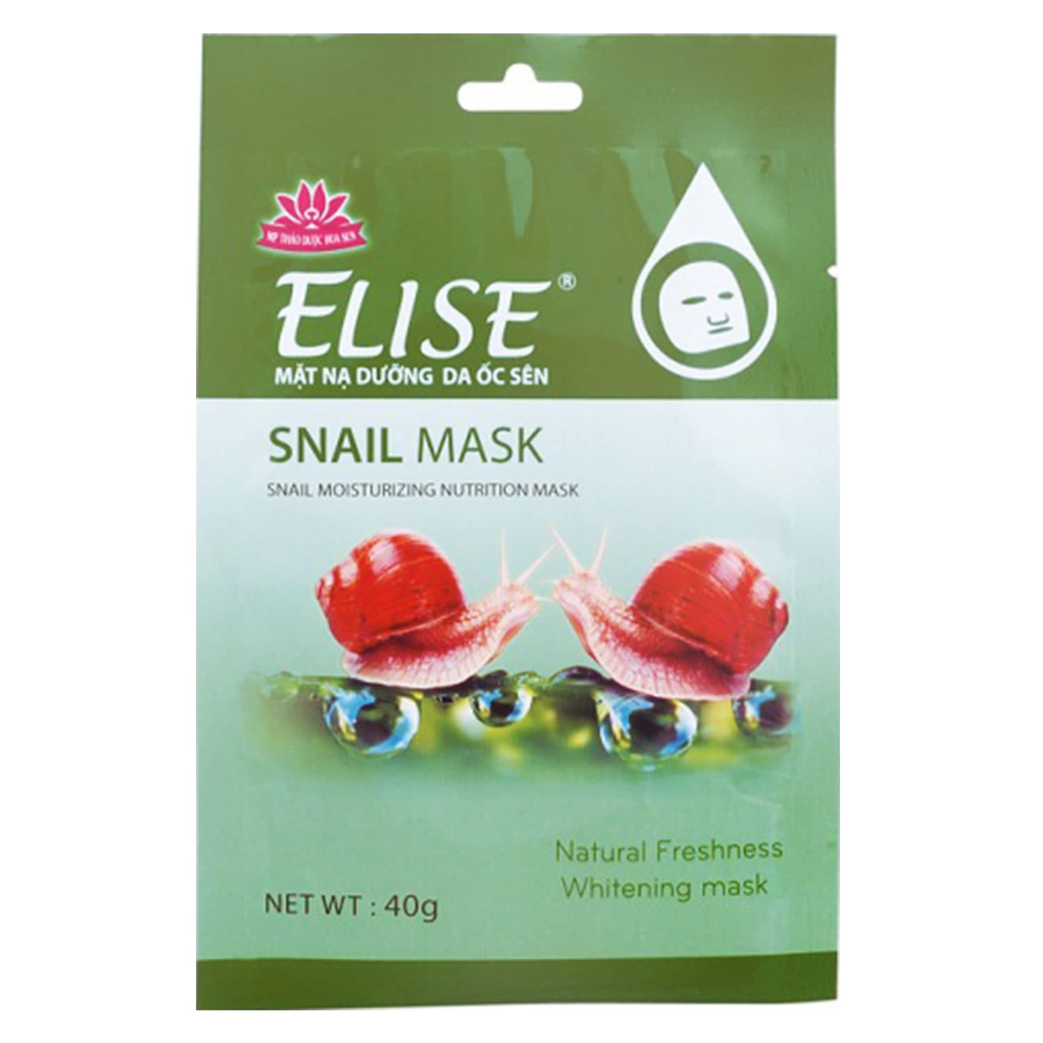 Mặt Nạ Dưỡng Da Ốc Sên ELISE 40g