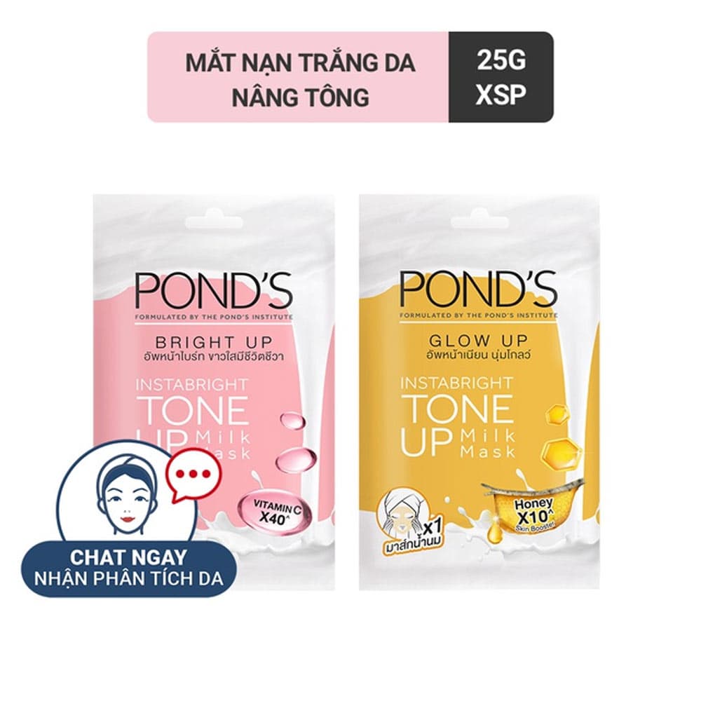 Mặt Nạ Sữa Pond's Dưỡng Sáng Nâng Tông 25g