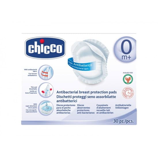 Miếng Lót Thấm Sữa Chống Khuẩn Chicco 30 Miếng