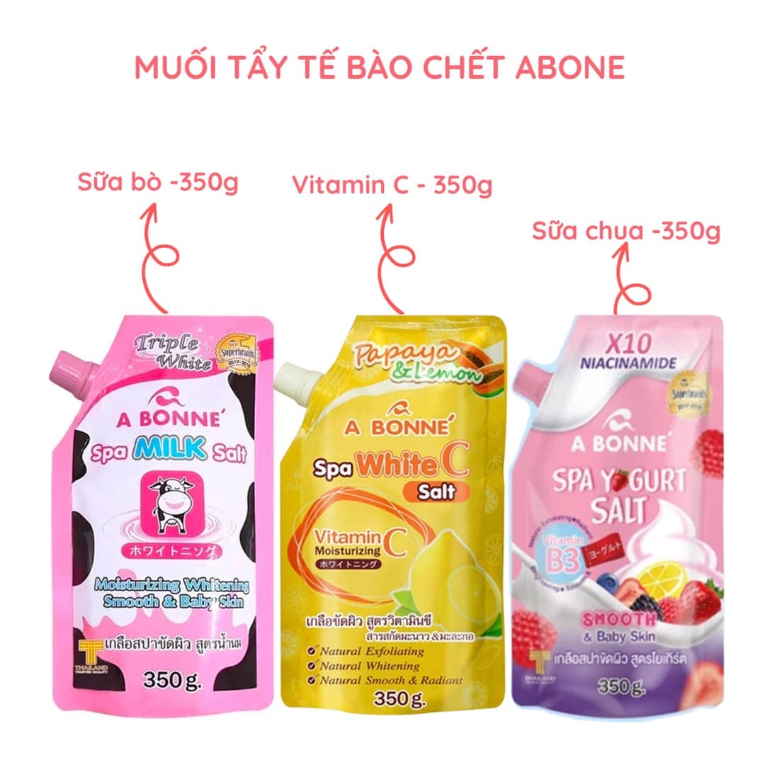 Muối Tắm A Bonne Tẩy Tế Bào Chết 350g
