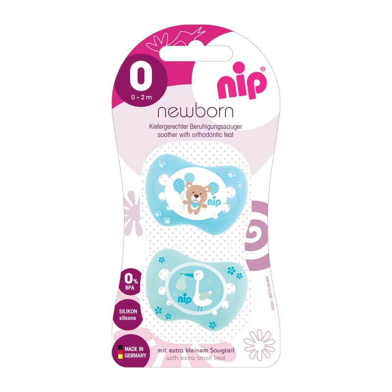 Ty ngậm sơ sinh Newborn  NIP31304( từ 0 đến 2 tháng)-SX ĐỨC