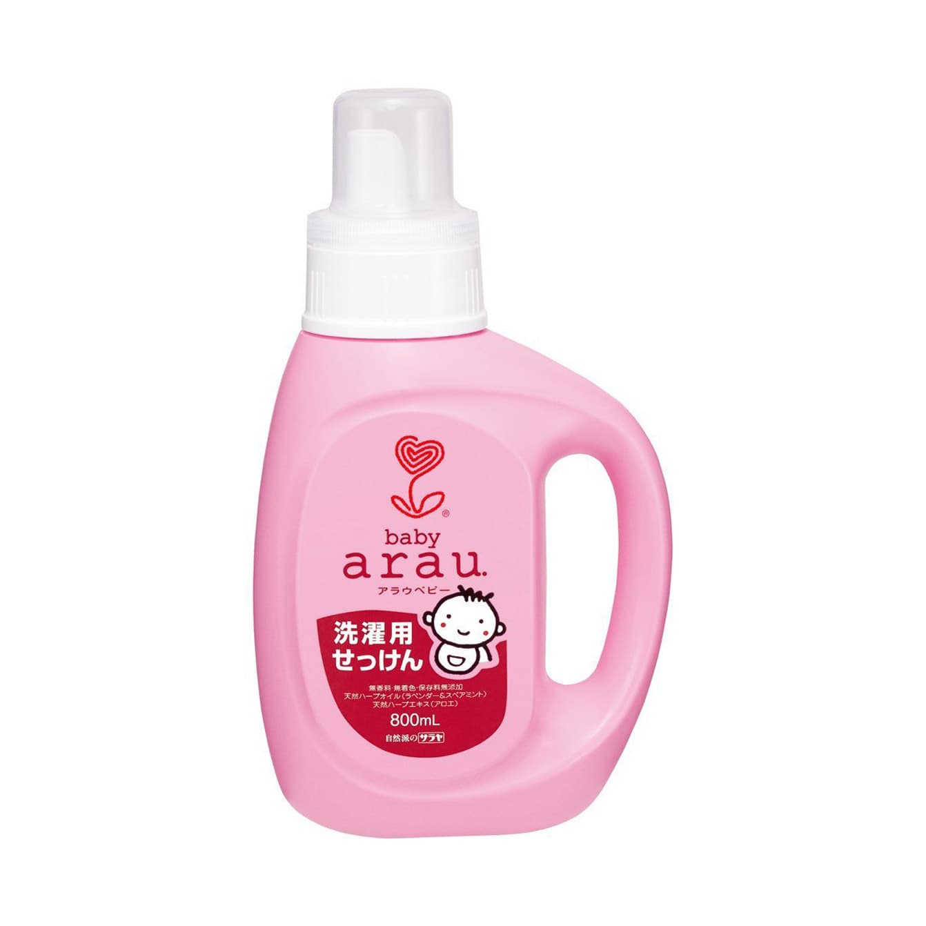 Nước Giặt Đồ Cho Trẻ Arau Dạng Bình 800ml
