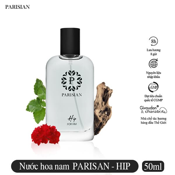 Nước Hoa Nam Parisian Hip For Him EDP 50ml