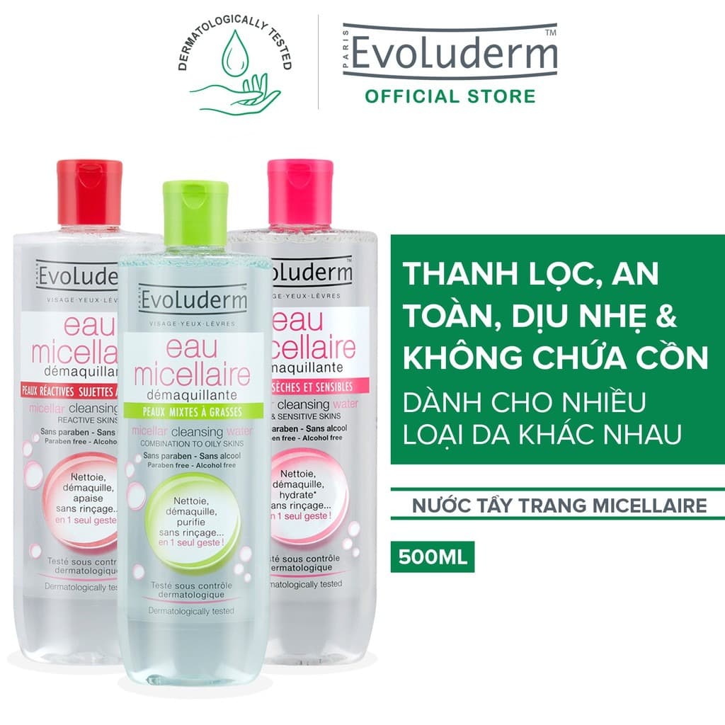 Nước Tẩy Trang Evoluderm
