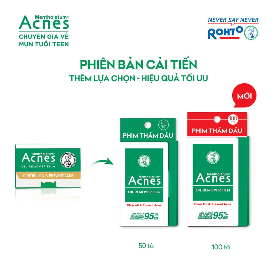 Phim Thấm Dầu Acnes Oil Remover Film