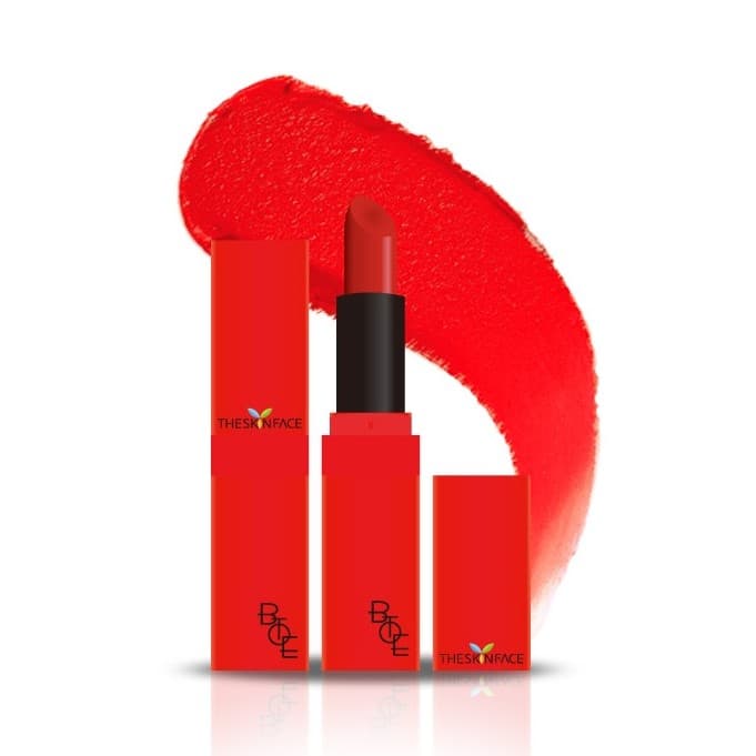 Son Lì Có Dưỡng Màu Đỏ Cam - 02 Luxury Romantic Red