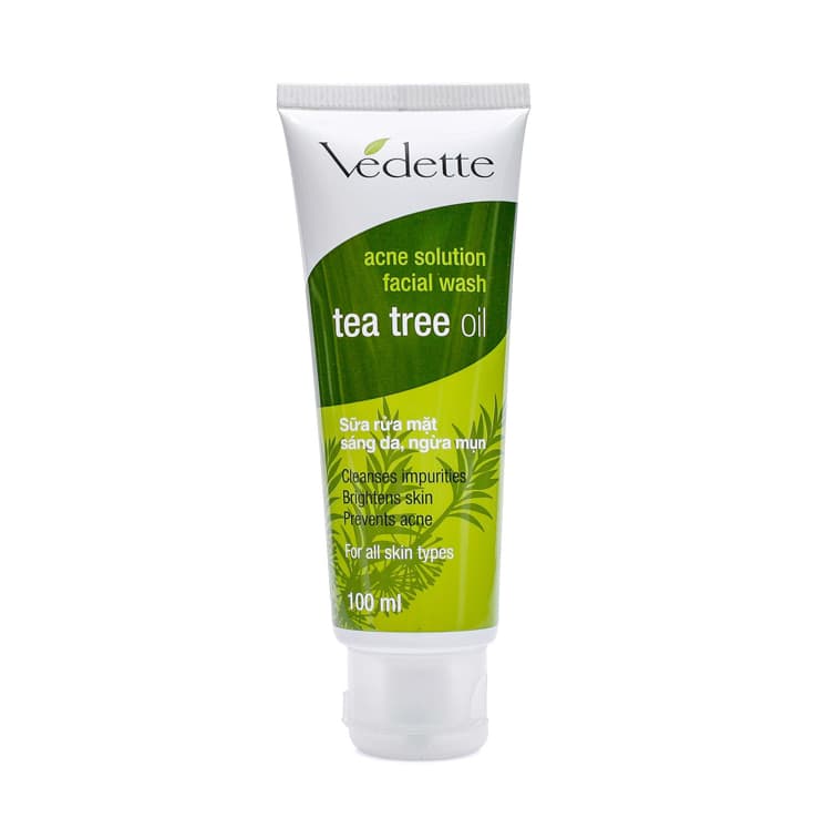 Sữa Rửa Mặt Vedette Sáng Da, Ngừa Mụn 100ml