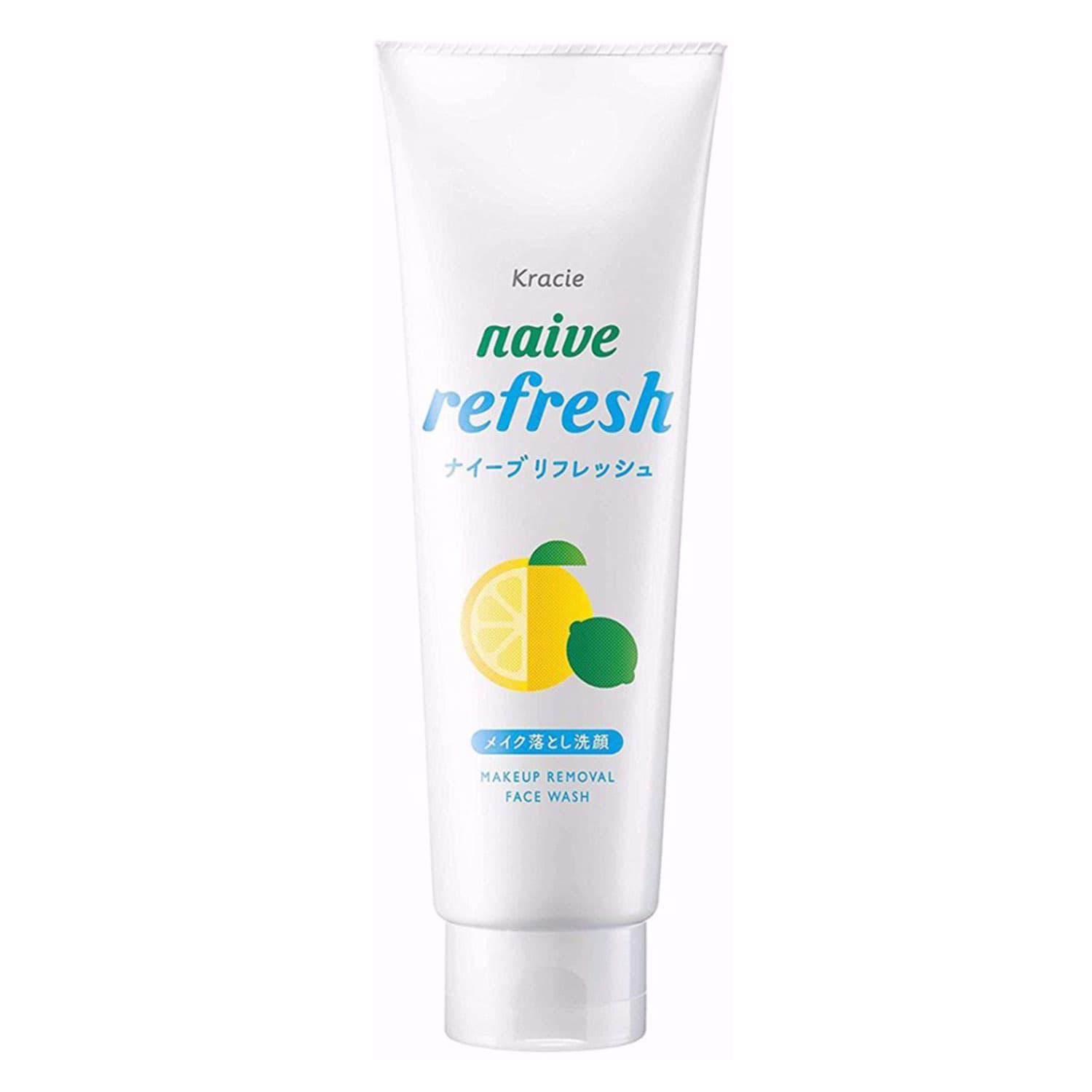 Sữa Rửa Mặt Tẩy Trang Chanh Kracie Naive 200g