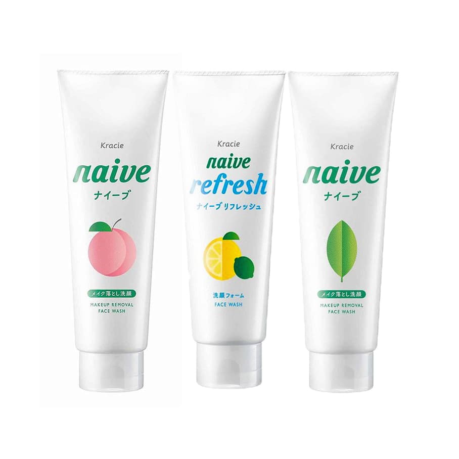 Sữa Rửa Mặt Tẩy Trang Kracie Naive 200g