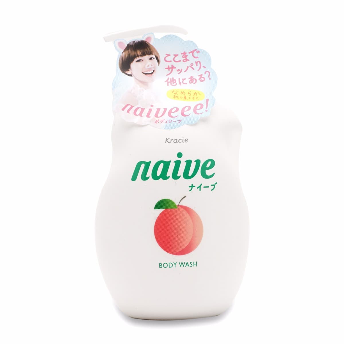 Sữa Tắm Kracie Naive Dưỡng Da Hương Đào 530ml