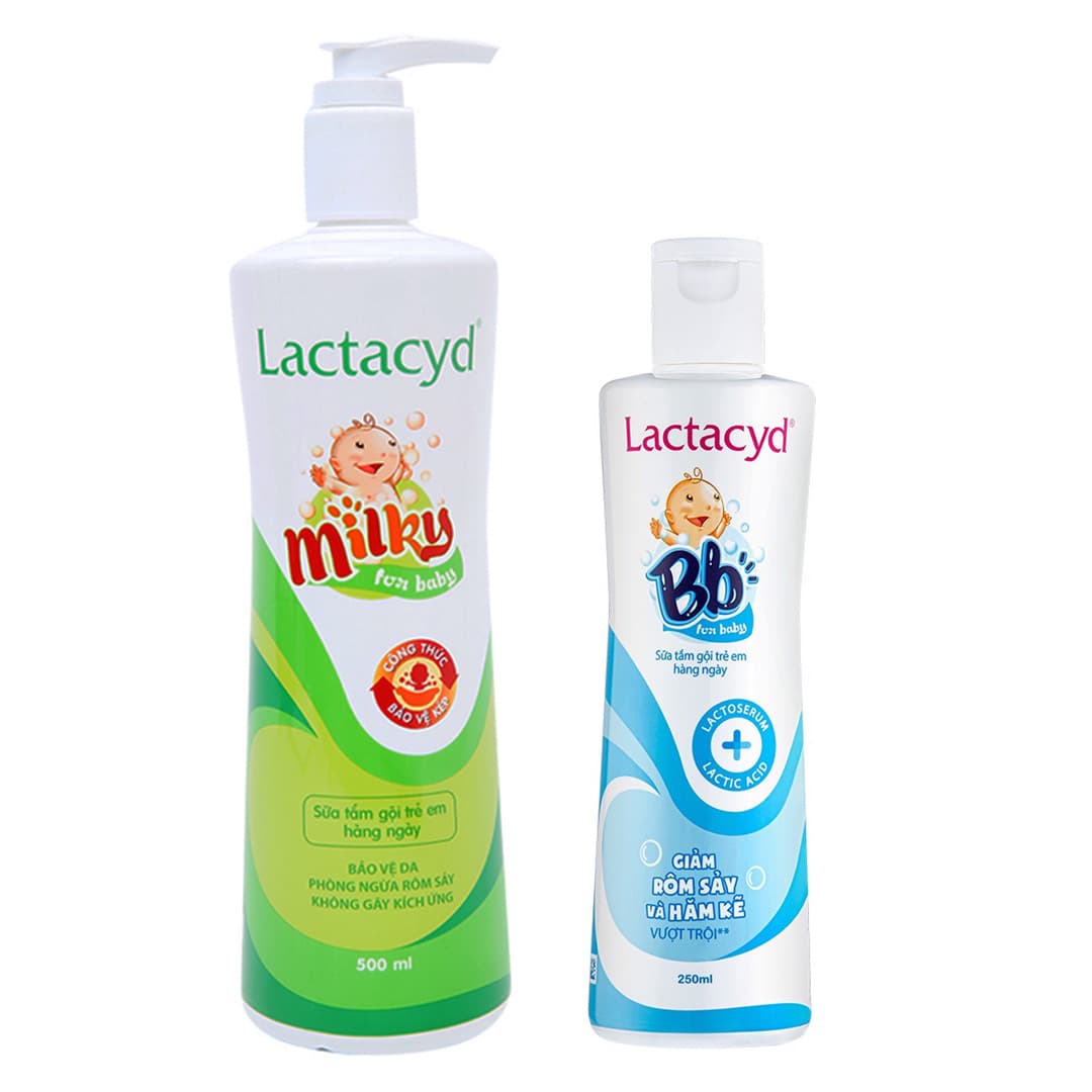 Sữa Tắm Gội Trẻ Em Lactacyd